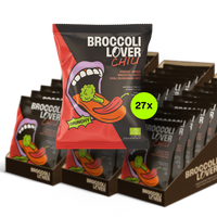 BUNDLE DEAL 3 TRAYS Broccoli Lover Chili, Tray (27x Snack bags)