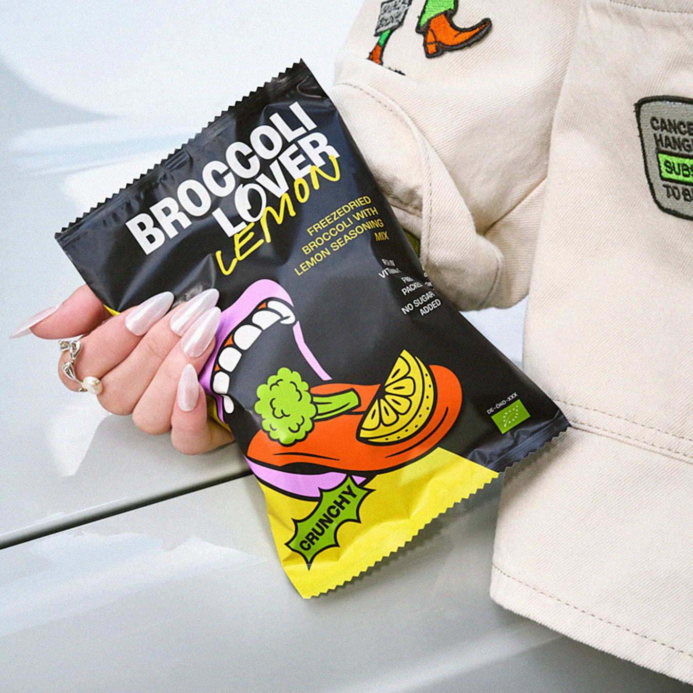 BUNDLE DEAL 2 TRAYS Broccoli Lover Lemon, Tray (18x Snack bags)