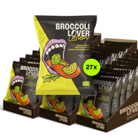 BUNDLE DEAL 3 TRAYS Broccoli Lover Lemon, Tray (27x Snack bags)