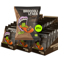BUNDLE DEAL 3 TRAYS Broccoli Lover Choc, Tray (27x Snack bags)